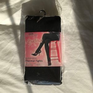 Black Thermal Tights